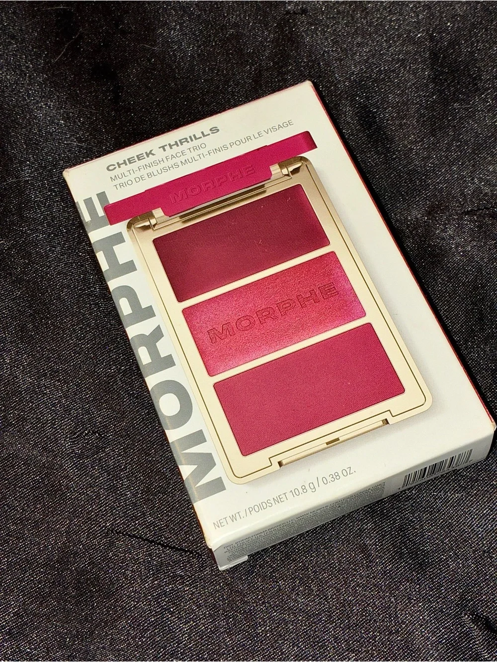 BNIB Morphe ‘Wine & Dine’ Cheek Thrills Blush Trio